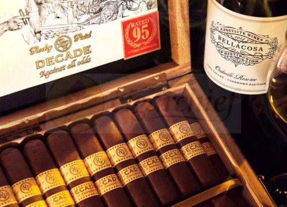 Rocky Patel Cigars Decade Torpedo Full Box of Cigars Bellacosa
