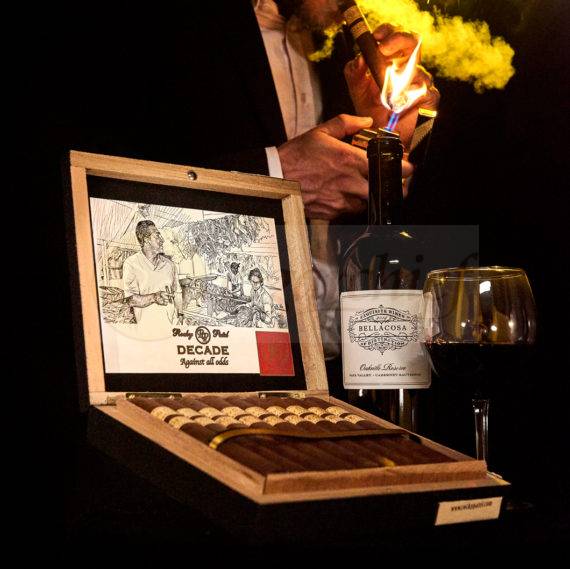Rocky Patel Cigars Decade Torpedo Single Cigar Flame