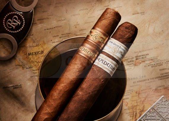 Rocky Patel Cigars Olde World Reserve Corojo Robusto Single Cigars World Map