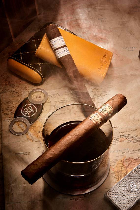 Rocky Patel Cigars Olde World Reserve Corojo Robusto Single Cigars World Map Coffee