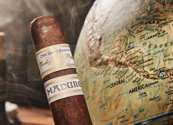 Rocky Patel Cigars Olde World Reserve Maduro Robusto Single Cigar World Map