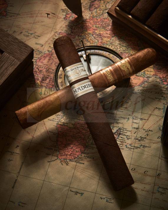 Rocky Patel Cigars Olde World Reserve Maduro Robusto Single Cigars World Map Compass