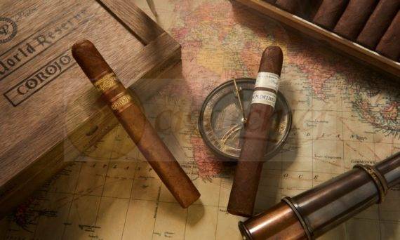 Rocky Patel Cigars Olde World Reserve Maduro Robusto Single Cigars World Map Telescope