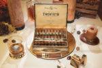 Rocky Patel Cigars Twentieth Anniversary Robusto Full Box of Cigars Candle Whiskey Cigar Lighter