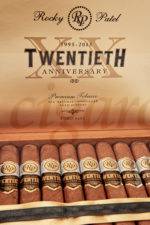 Rocky Patel Cigars Twentieth Anniversary Robusto Full Box of Cigars Top