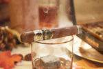 Rocky Patel Cigars Twentieth Anniversary Robusto Single Cigar Whiskey Glass