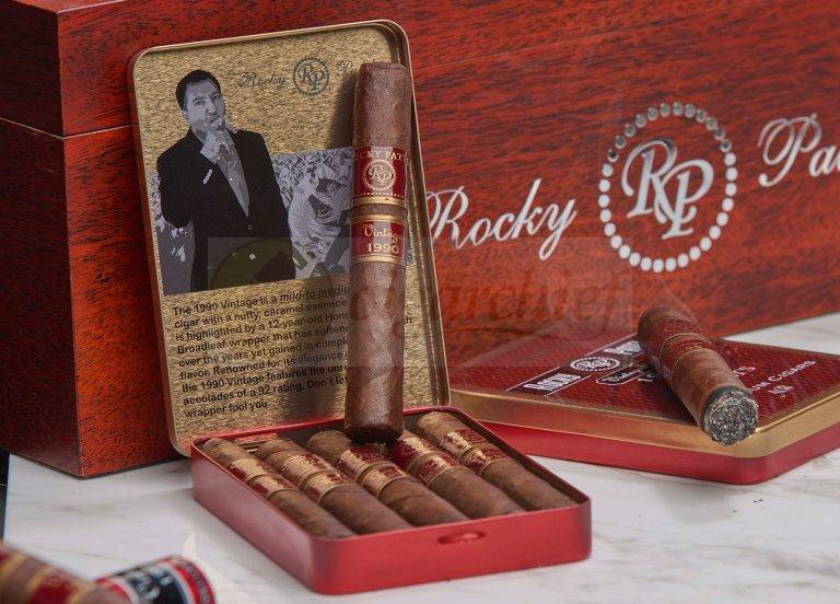 Rocky Patel Cigars Vintage 1990 Broadleaf Juniors Tin Rocky Patel Cigars Vintage 1990 Broadleaf Juniors Tin