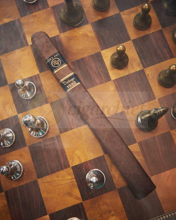 Rocky Patel Cigars Vintage 1992 Sumatra Toro Single Cigar Chess Board Top