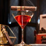 Rocky Patel Cigars Royale Toro Single CIgar Martini Glass