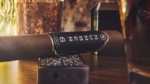 Rocky Patel Cigars Number 6 Single Cigar Lighter Top Side Glass Zoom
