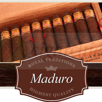Magno Cigars Maduro Robusto Full Box of Cigars Angle