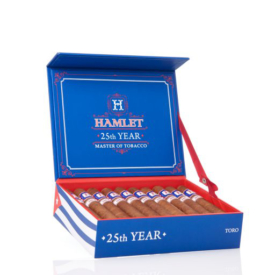 Rocky Patel Cigars Hamlet 25th Anniversary Full Box of Cigars Border
