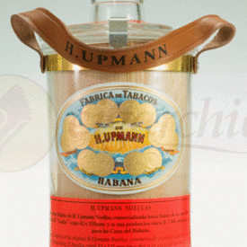 H. Upmann Cuban Cigars Noellas LCDH Glass Jar