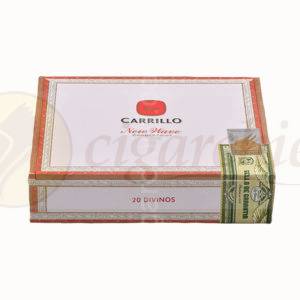 E.P. Carrillo Cigars New Wave Connecticut Divinos Full Box of 20 Cigars Closed