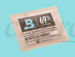 Boveda Humidity Website Promo 69% Small 8g Single Blue Background