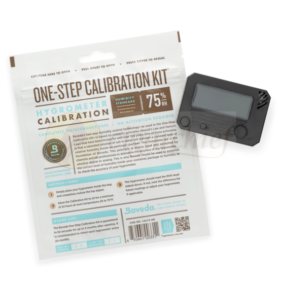 One-Step Calibration Kit, 75% RH Pack Hygrometer