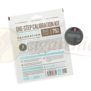 One-Step Calibration Kit, 75% RH Pack Round Hygrometer