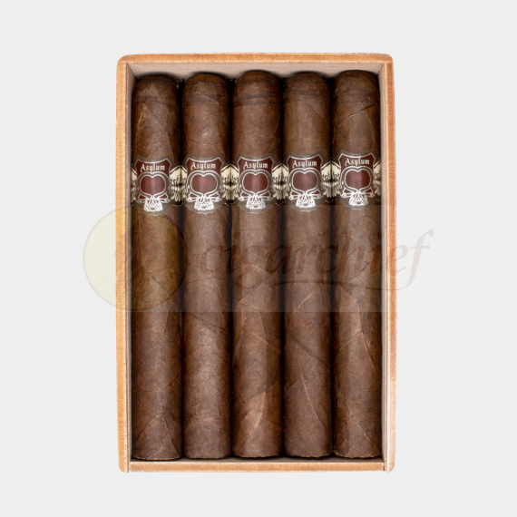Asylum Cigars Premium Full Box of Cigars Open