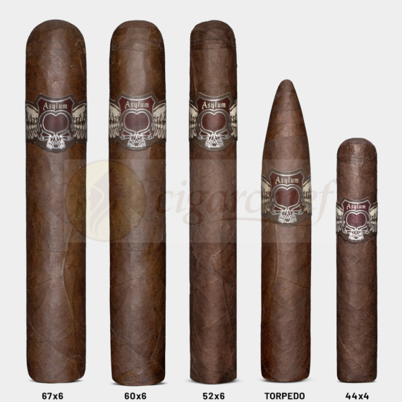 Asylum Cigars Premium Size Chart
