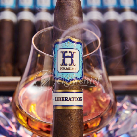 Rocky Patel Cigars Hamlet Liberation Single Cigar Alcohol Glass