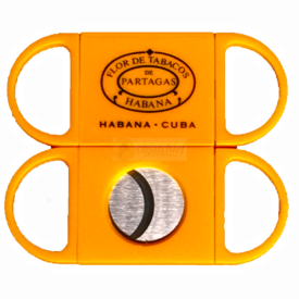 Habanos Partagas Cigar Cutter Orange Plastic