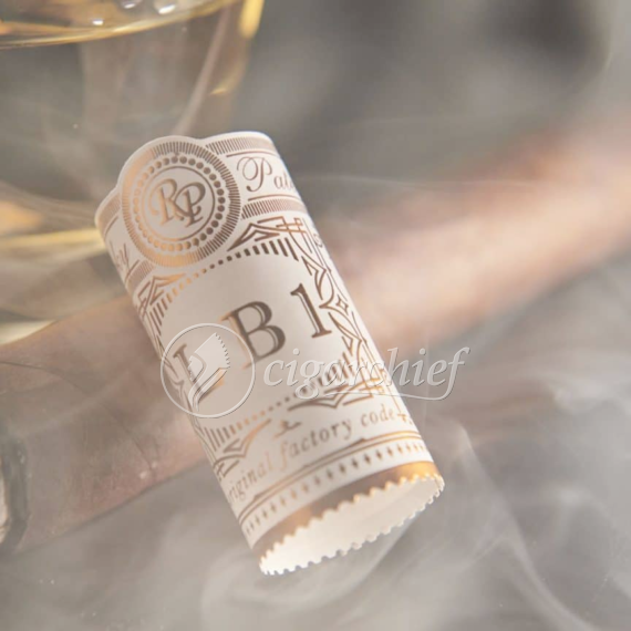 Rocky Patel Cigars LB1 Toro Single Cigar Label on Smoke