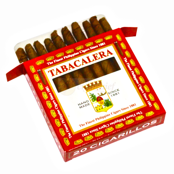 Tabacalera Cigarillos Full Box of Cigars Open