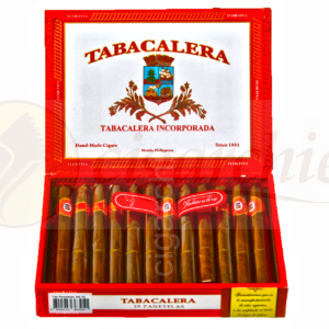 Tabacalera Panatelas Full Box of Cigars Open