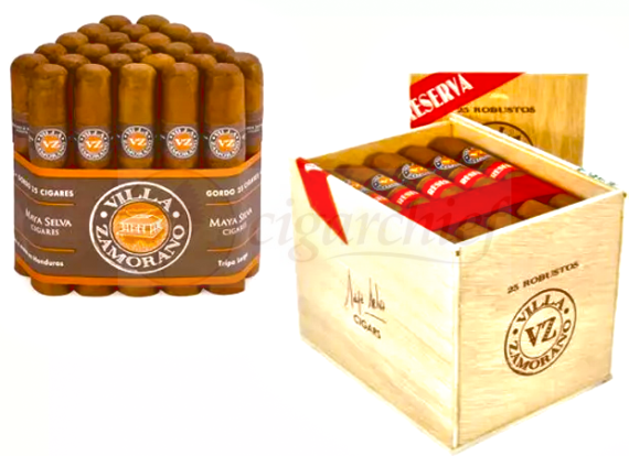 Villa Zamorano VZ Reserva El Gordo Full Box of Cigars