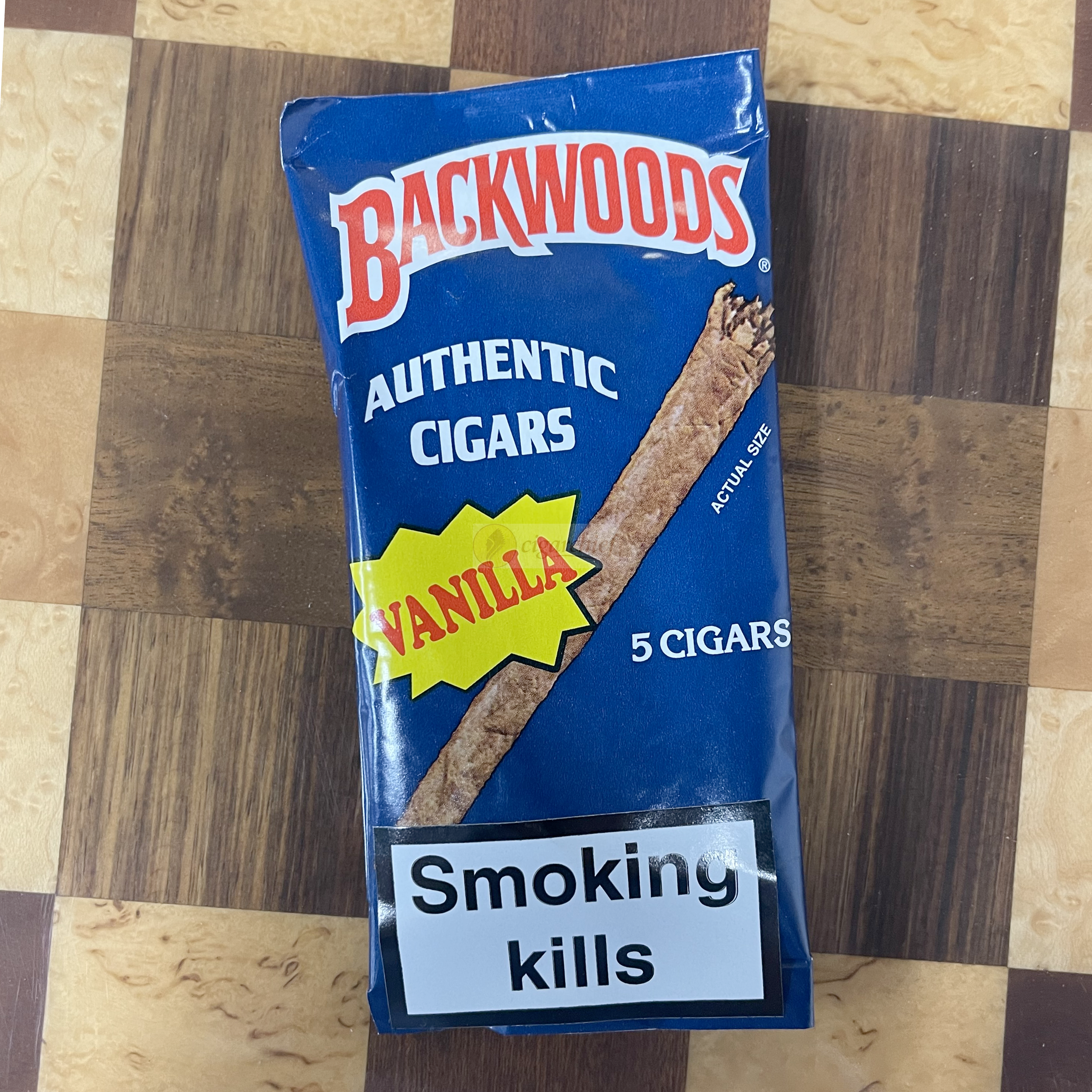Backwoods Vanilla Pack of 5 Cigars Backwoods Vanilla Pack of 5 Cigars
