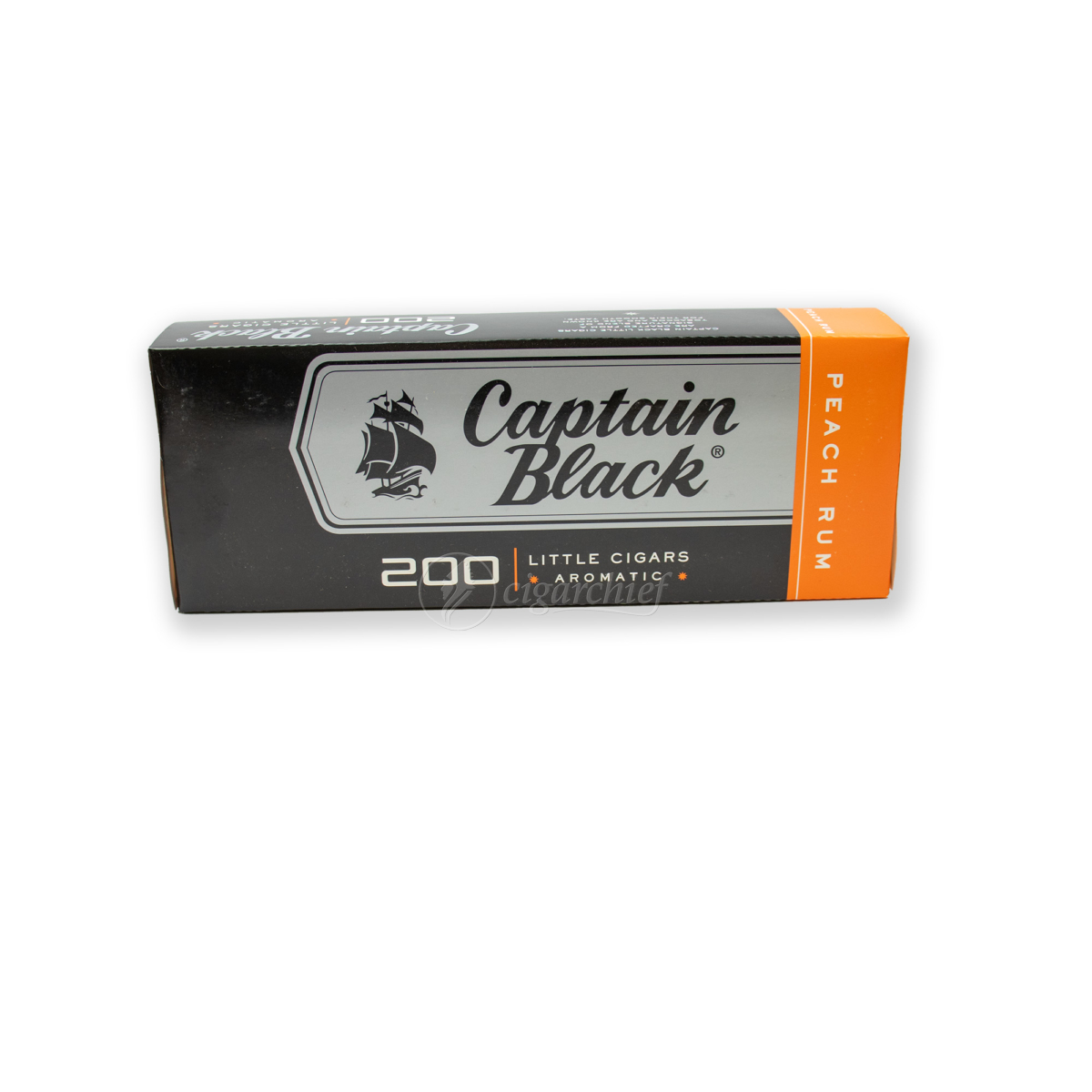 Captain Black Little Cigars Peach Rum - Cigar Chief