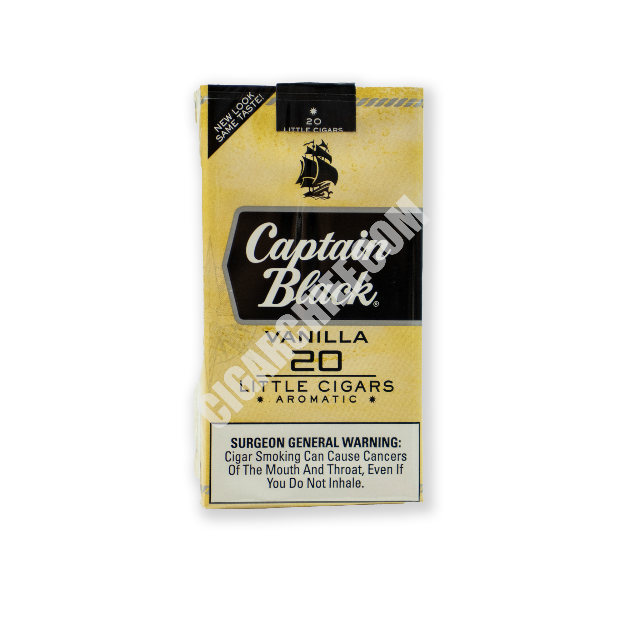 captain black vanilla pipe tobacco Little Cigars Natural Box of 40 Captain Black Dark Pipe Tobacco