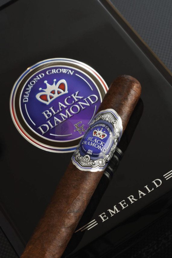 Diamond Crown Cigars Black Diamond Single Cigar on Box
