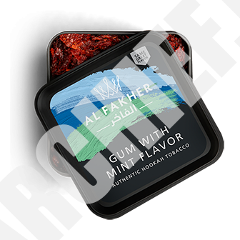 Al Fakher Gum with Mint Shisha Al Fakher Gum with Mint Shisha