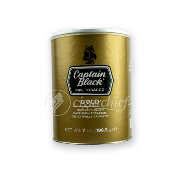 Captain Black pipe tobacco Gold tin