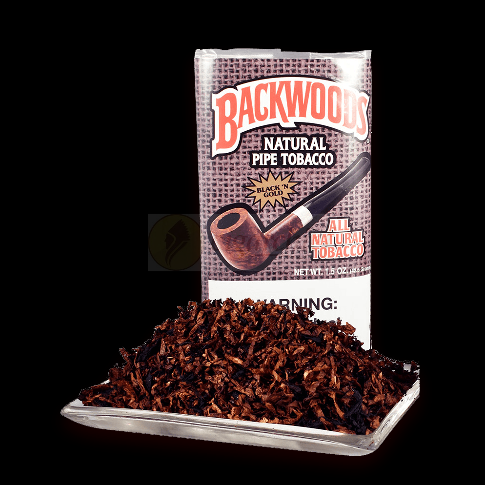 Backwoods Pipe tobacco Black and Gold Backwoods Pipe tobacco Black and Gold