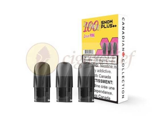 SnowPlus Premium Pods-Ultimate 100-Love Pink