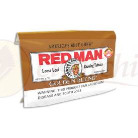 Red Man Chewing Tobacco Loose Leaf Gold