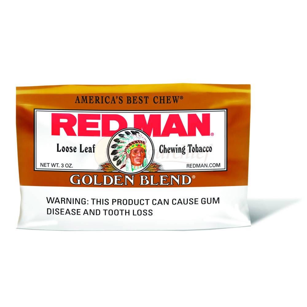 Red Man Chewing Tobacco Loose Leaf Gold Red Man Chewing Tobacco Loose Leaf Gold