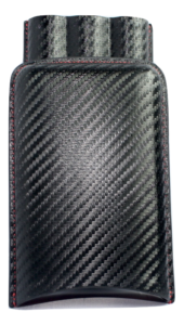 Cigar Case 3 Finger Carbon Fiber