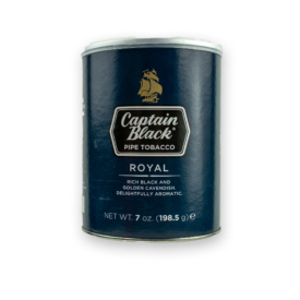 Captain Black pipe tobacco Royal tin