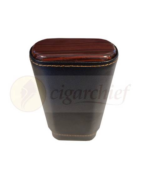 Wood Top Cigar Case Wood Top Cigar Case