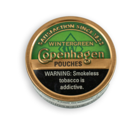 Copenhagen wintergreen tobacco pouches