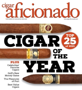 Cigar Aficionado Top 25 2021 Magazine