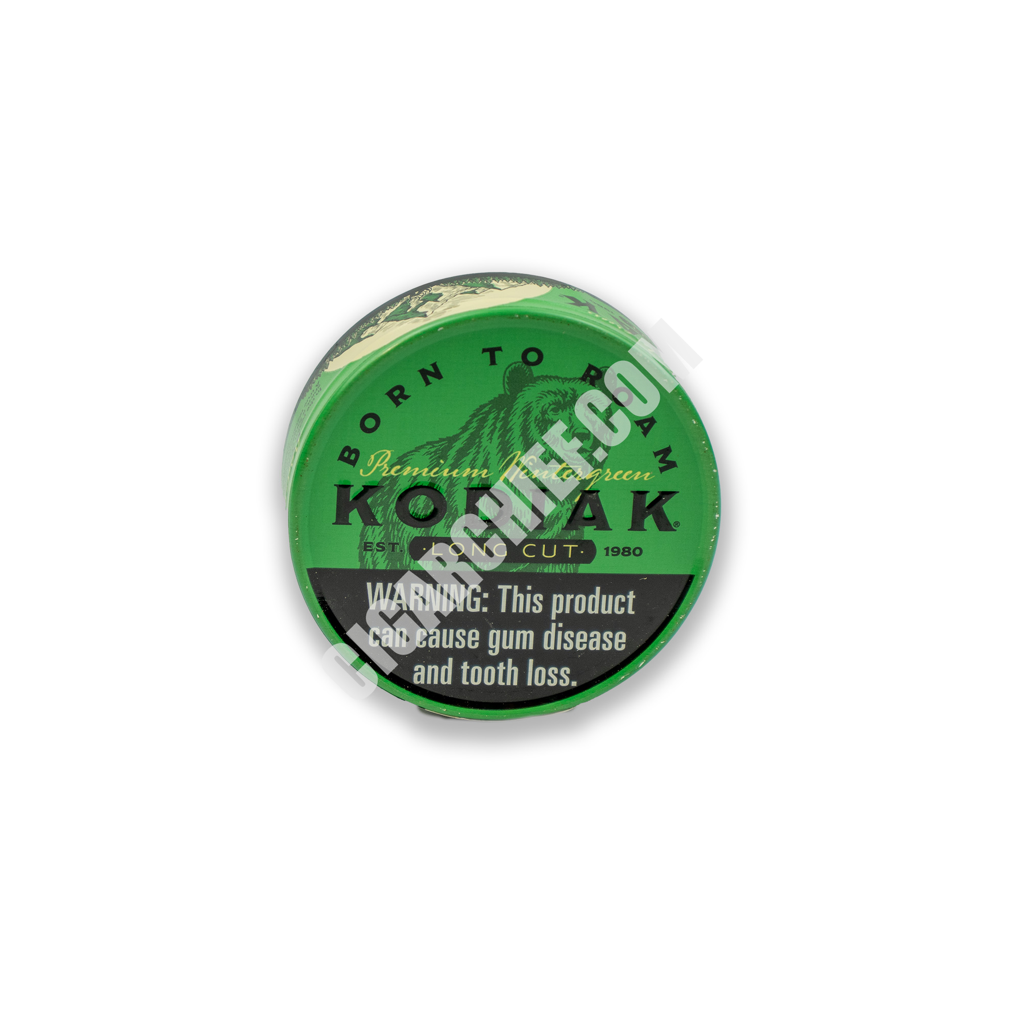 Kodiak Moist Snuff, Premium Wintergreen, Chewing Tobacco