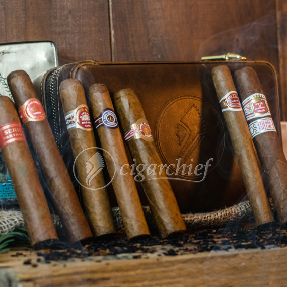 Cigar Chief Cuban Humidor Bundle