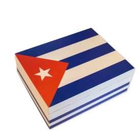 Medium Cuban Flag Humidor