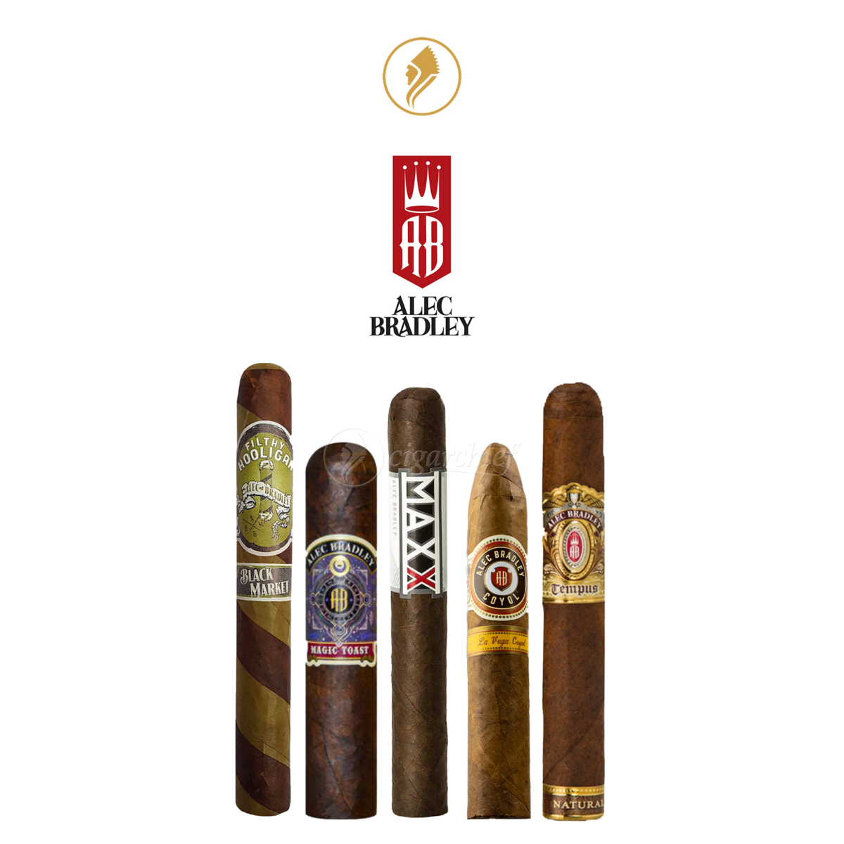 Alec Bradley 5 Cigar Sampler Cigar Chief