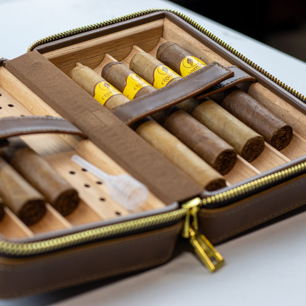 Cigars in a case