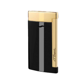 S.T. DuPont Slim 7 Black And Golden Finish Lighter